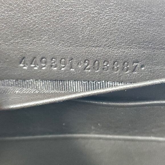 GUCCI Microguccissima GG Micro Logo Leather Zip Around Continental Wallet Brown - Picture 10 of 13